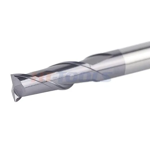 2 flutes end mills