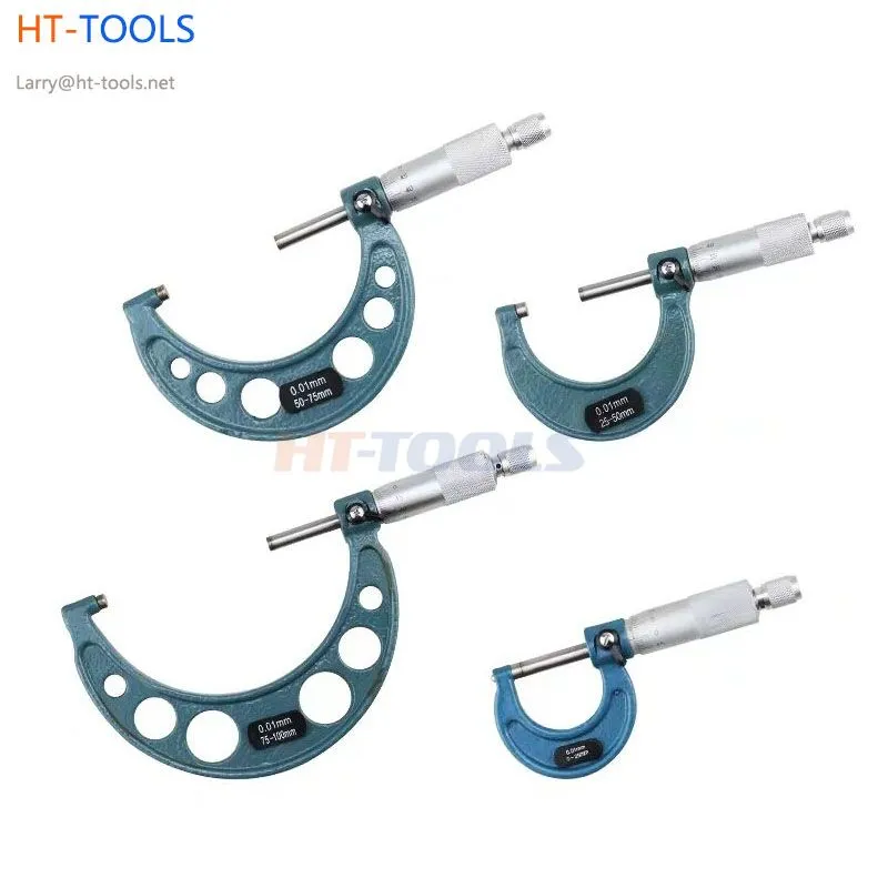 Measuring Tool Micrometer Digital Outside Micrometers 0-25mm/25-50mm/50-75mm/75-100mm Outside Micrometers